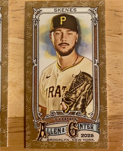 2025 Topps Allen & Ginter #128 Paul Skenes — front