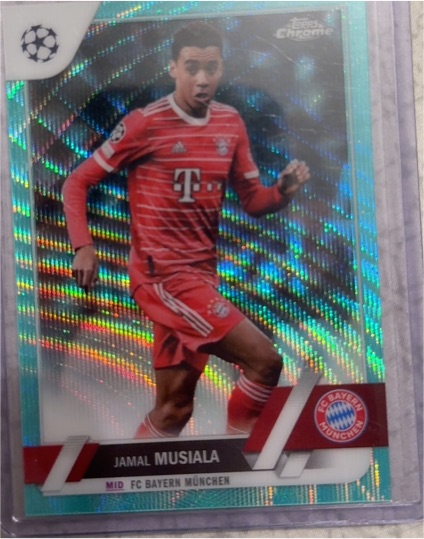2022-23 Topps Chrome UEFA #42 Jamal Musiala — front
