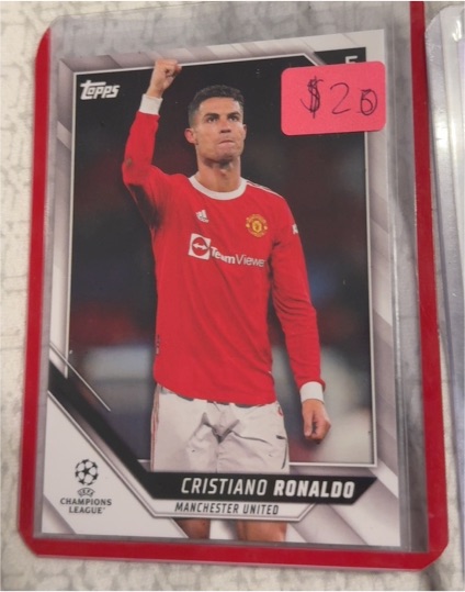 2021-22 Topps UEFA Champions League #100 Cristiano Ronaldo — front