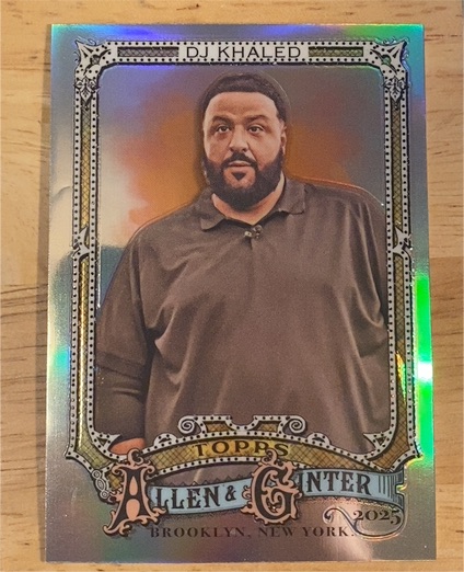 2025 Topps Allen & Ginter #208 DJ Khaled — front