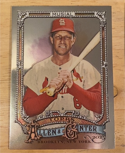 2025 Topps Allen & Ginter #64 Stan Musial — front