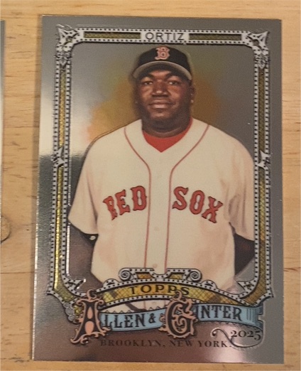 2025 Topps Allen & Ginter #53 David Ortiz — front