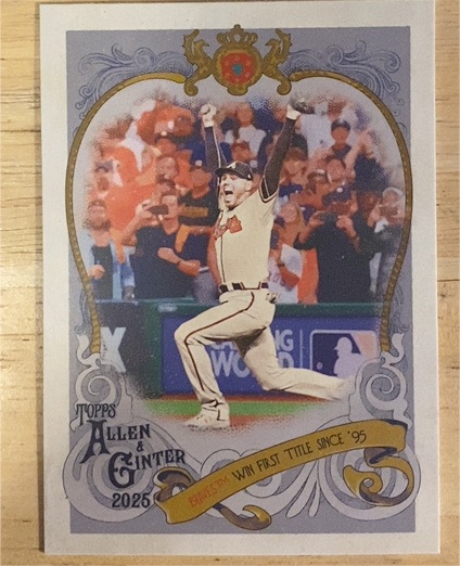 2025 Topps Allen & Ginter #SV-5 Freddie Freeman Sweet Victory — front