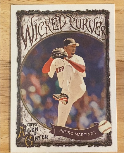 2025 Topps Allen & Ginter #WC-12 Pedro Martinez Wicked Curves — front