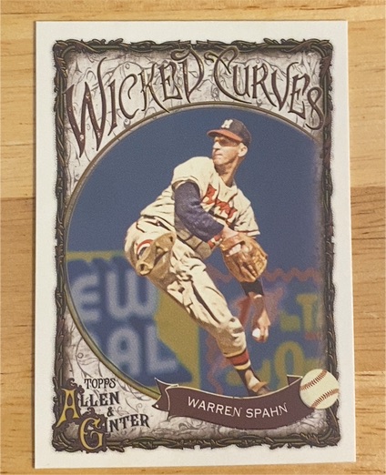 2025 Topps Allen & Ginter #WC-22 Warren Spahn — front
