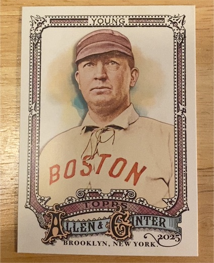 2025 Topps Allen & Ginter #348 Cy Young — front