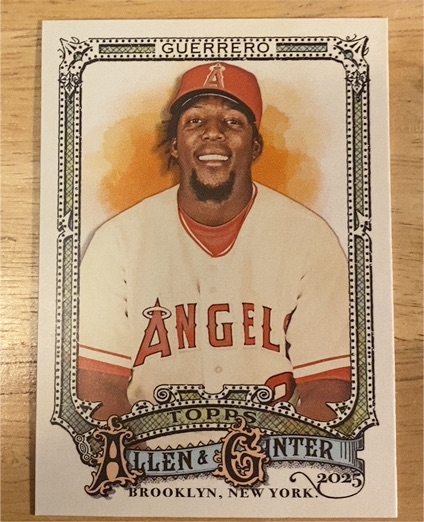 2025 Topps Allen & Ginter #327 Vladimir Guerrero — front