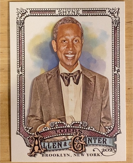 2025 Topps Allen & Ginter #262 Shyne — front