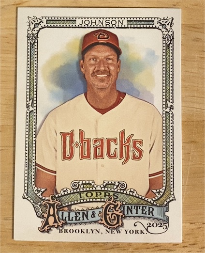 2025 Topps Allen & Ginter #4 Randy Johnson — front