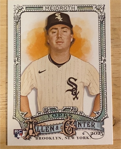 2025 Topps Allen & Ginter #115 Chase Meidroth — front