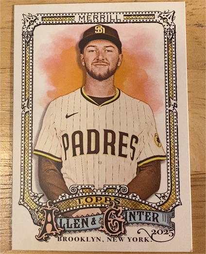 2025 Topps Allen & Ginter #108 Jackson Merrill — front