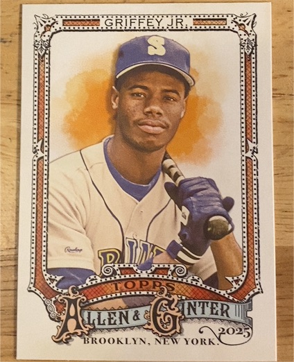 2025 Topps Allen & Ginter #9 Ken Griffey Jr. — front
