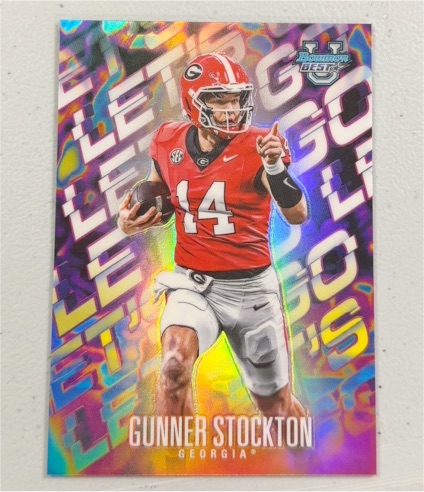 2022 Bowman's Best University #U-14 Gunner Stockton — front