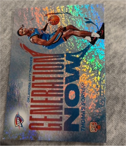 2025-26 Topps Generation Now #GN-15 Thomas Sorber — front