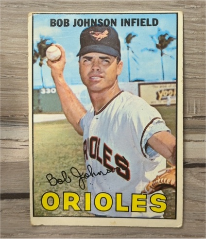 1967 Topps #38 Bob Johnson — front