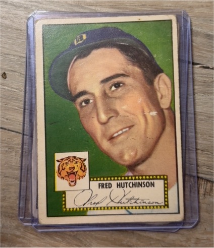 1952 Topps #126 Fred Hutchinson — front