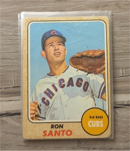 1968 Topps #235 Ron Santo — front