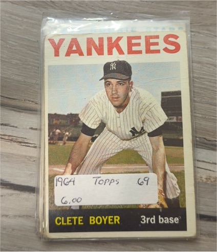 1964 Topps #69 Clete Boyer — front
