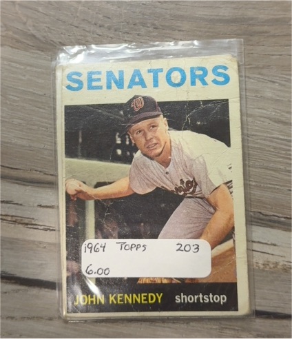 1964 Topps #203 John Kennedy — front