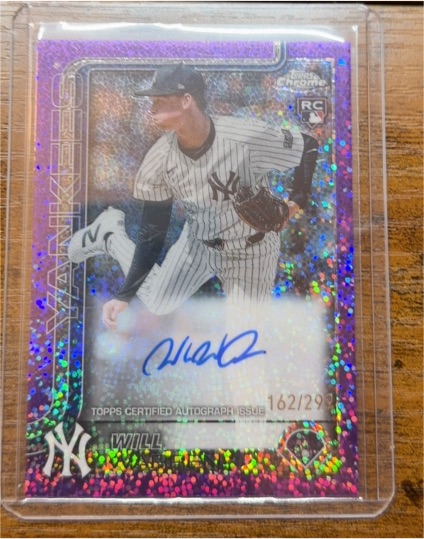 2025 Topps Chrome #RA-WWA Will Warren — front