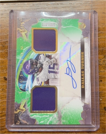 2024 Topps Inception #FFA-DT Dallas Turner — front
