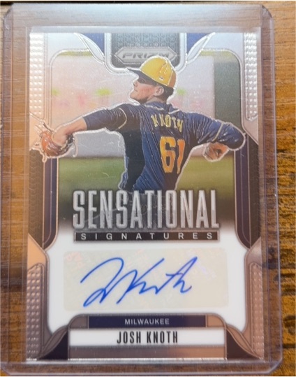 2025 Panini Prizm #SS-JK Josh Knoth — front
