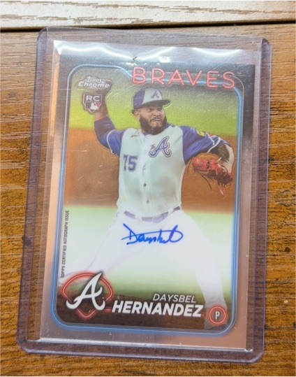 2024 Topps Chrome Update #RA-DHE Daysbel Hernandez — front
