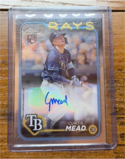 2024 Topps Chrome Update #AC-CME Curtis Mead — front