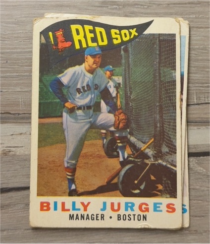 1960 Topps #220 Billy Jurges — front