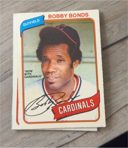 1980 O-Pee-Chee #215 Bobby Bonds — front
