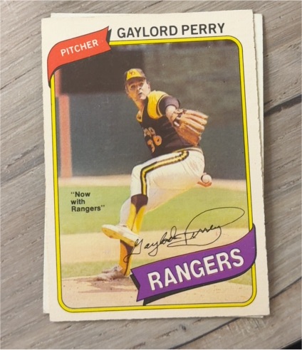1980 Topps #280 Gaylord Perry — front