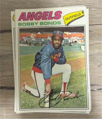 1977 Topps #570 Bobby Bonds California Angels — front