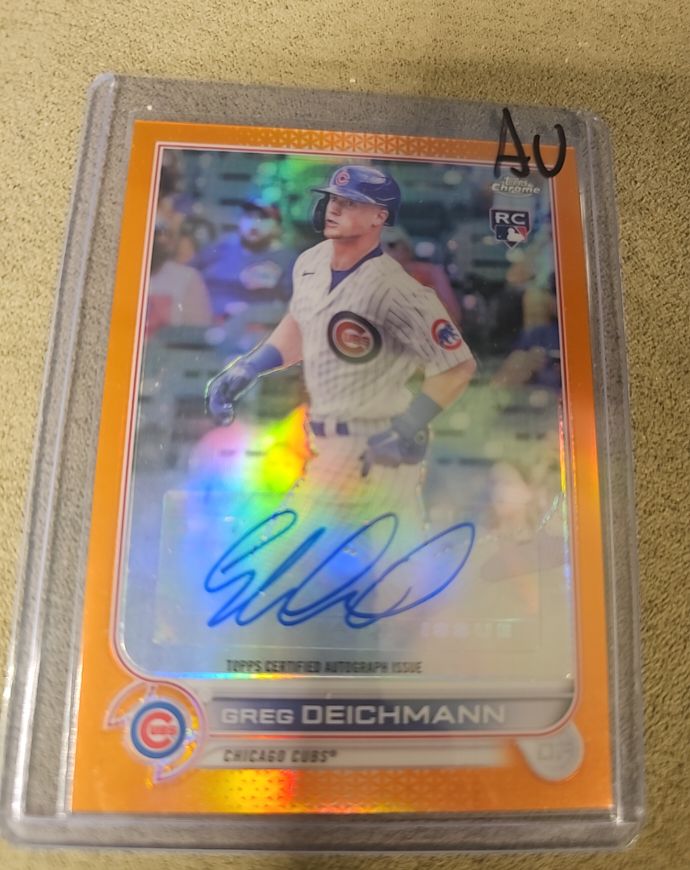 2022 Topps Chrome #RA-GD Greg Deichmann — front