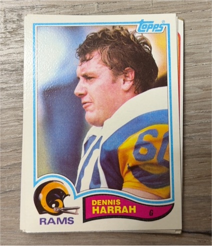 1982 Topps #378 Dennis Harrah — front