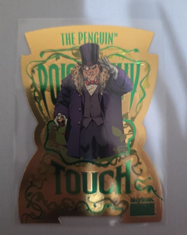 2025 Skybox Metal Universe Batman #PIT-6 The Penguin Poison Ivy Touch — front