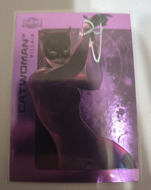 2025 Skybox Metal Universe Batman #110 Catwoman (Selina Kyle) — front
