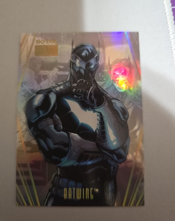 2025 Skybox Metal Universe Batman #S-13 Batwing — front