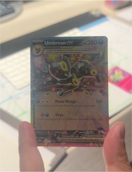 2016 Pokémon Prismatic Evolutions #060 Umbreon ex — front