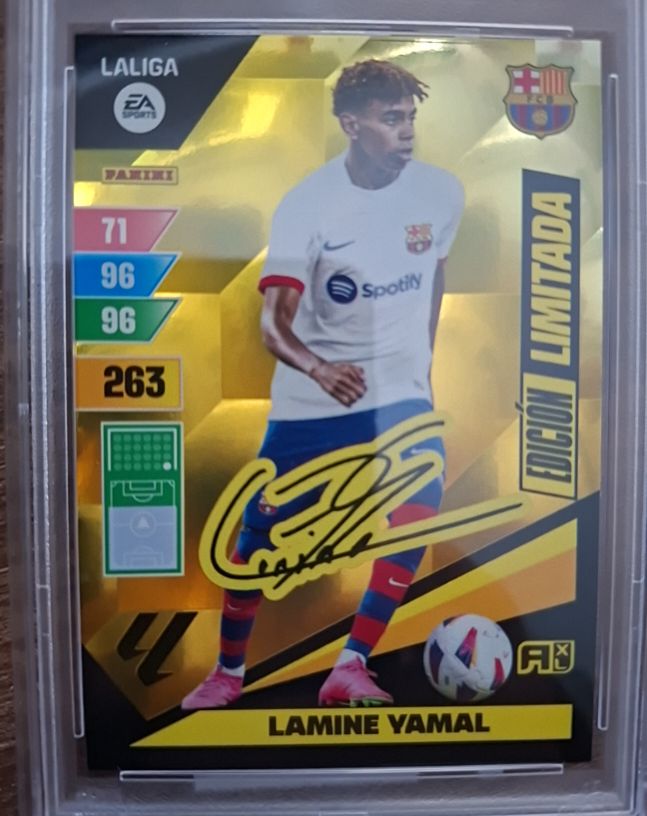 2023 Panini Adrenalyn XL La Liga Edicion Limitada #263 Lamine Yamal — front