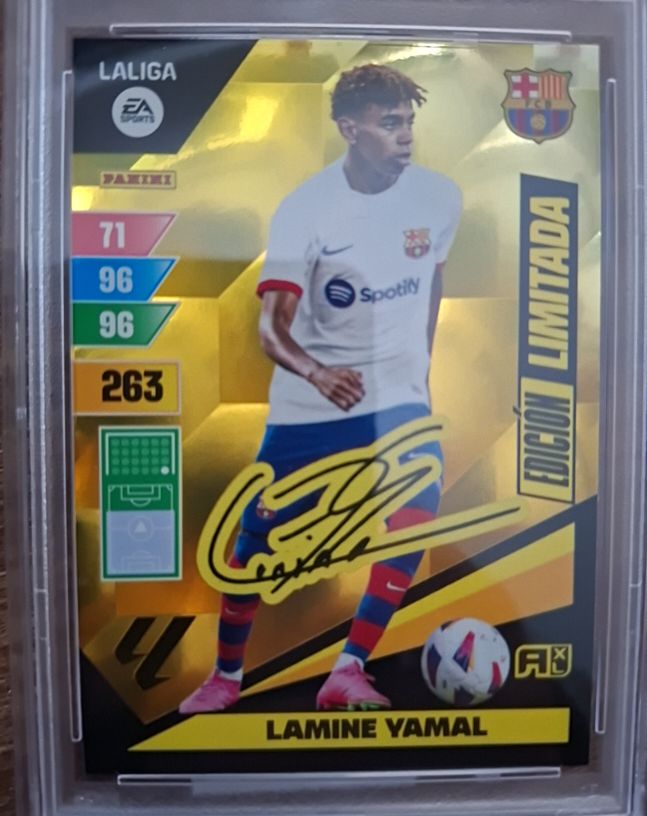 2023 Panini Adrenalyn XL La Liga Edicion Limitada #263 Lamine Yamal — front