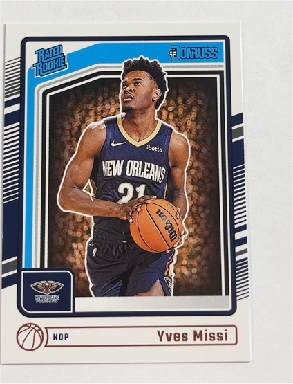 2024-25 Donruss #217 Yves Missi — front
