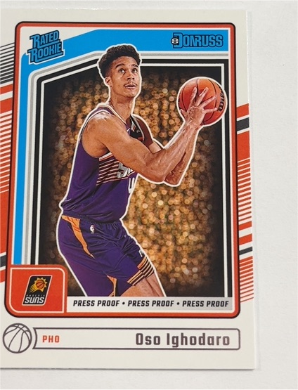 2024-25 Donruss #201 Oso Ighodaro — front