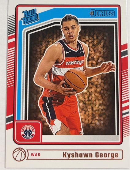 2024-25 Donruss #225 Kyshawn George — front