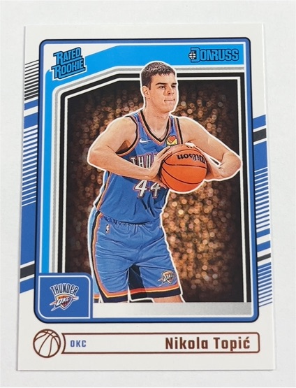 2024-25 Donruss #208 Nikola Topic — front