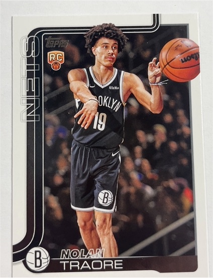 2025-26 Topps #219 Nolan Traore — front