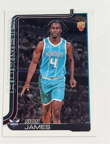 2025-26 Topps #233 Sion James — front