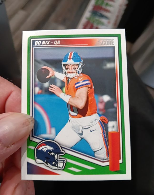 2025 Panini Score #253 Bo Nix — front