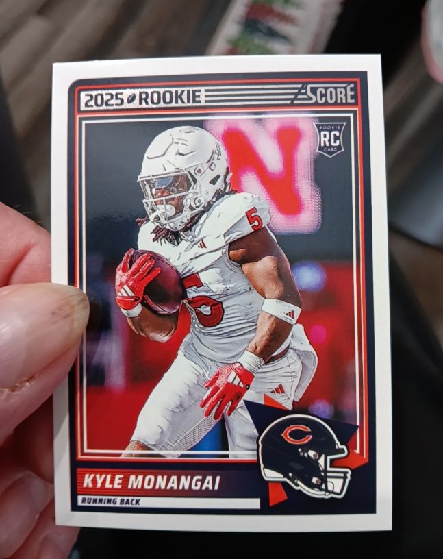 2025 Panini Score #48 Kyle Monangai — front