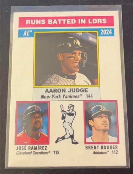 2024 Topps Heritage #144 Aaron Judge — front