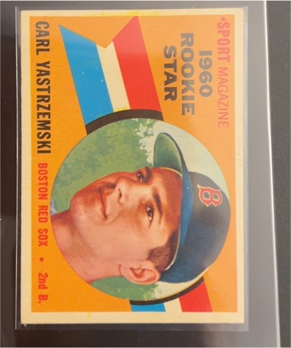1960 Topps #148 Carl Yastrzemski Rookie Star — front